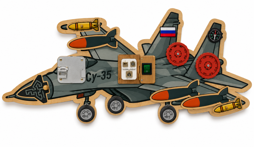 Бизиборд Истребитель Су-35 Бизиборд Истребитель Су-35