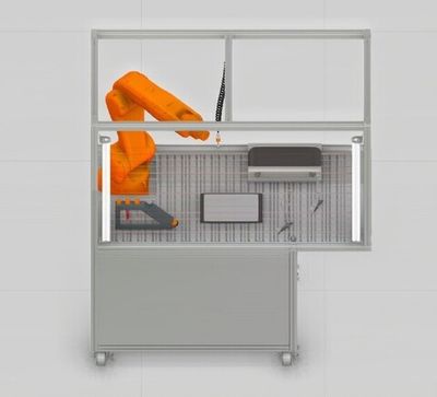 Учебная ячейка на базе промышленного робота REGAL RGL05-850 (максимальная комплектация)