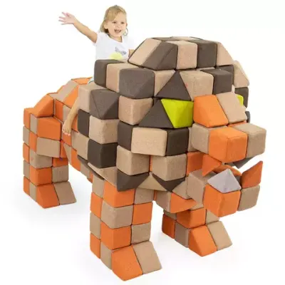 Набор мягких магнитных кубиков JollyHeap CREATIVE