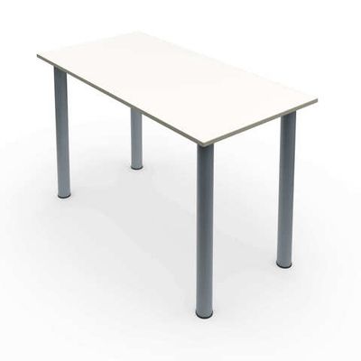 Стол ученический 2-местный на круглых опорах