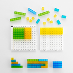 Набор EDX "Математические доски и полупрозрачные кубики"