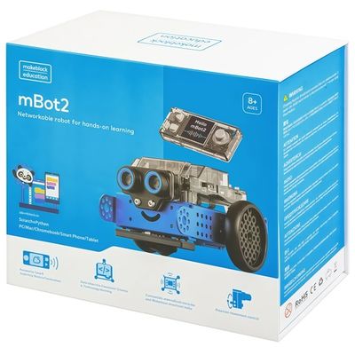 Базовый робототехнический набор mBot2 (Базовая Bluetooth-версия) + контроллер управления + ресурсный набор