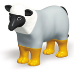 Магнитный конструктор "Смешай и собери. Животные джунглей" (Стартовый набор)