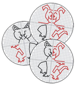 Набор Полидрон "Узорная шнуровка. Круглая"