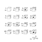 Конструктор CUBORO XXL