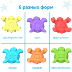 Развивающая игрушка "Тактильные черепашки с карточками" Learning Resources 95328