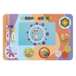 Интерактивная панель с бизибордом Service.Interactive "Цветная"