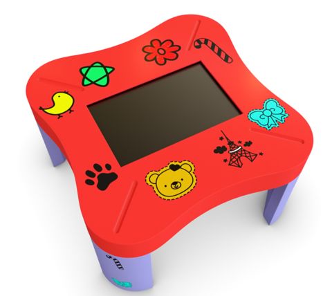 Интерактивный стол CRAS MINI (детский) - (Стеклопластик, 24" Android, 2 касания)