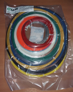 Комплект PLA-пластика для 3D ручек eSUN, 1.75 мм (14 цветов по 9 метров)