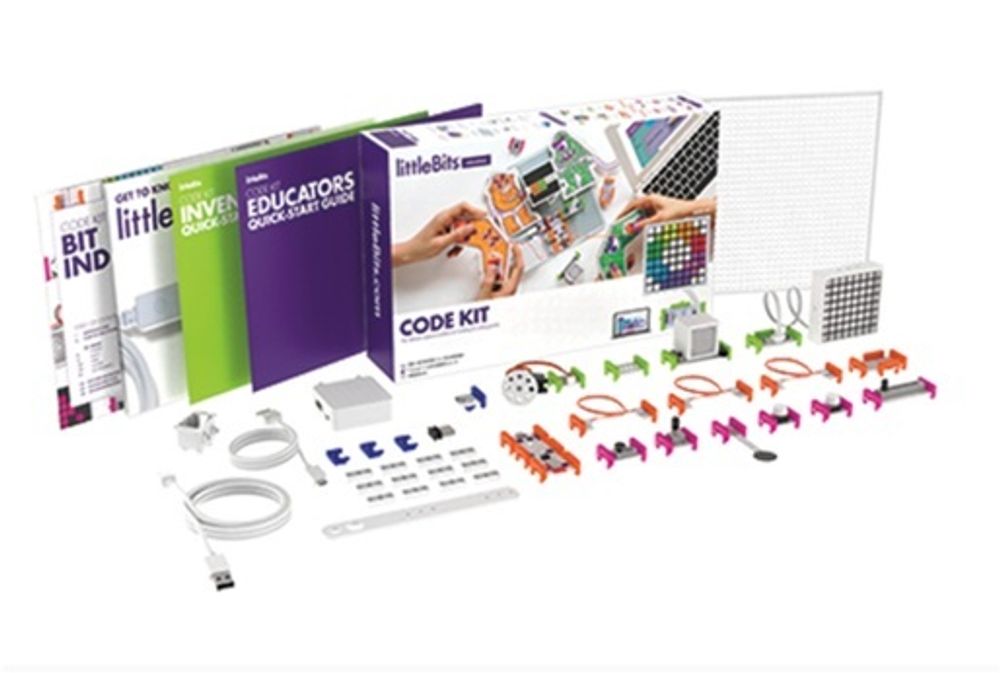 Учебно-игровой комплект модульной электроники Набор для программирования littleBits