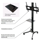 Мобильная напольная стойка Wize Pro MH63 для дисплеев размера 37"– 63"+