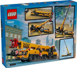 Конструктор LEGO City "Желтый передвижной строительный кран" 60409