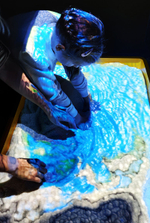 Интерактивная песочница Ronplay Sandbox Стандарт 2 в 1 (Мобильная) для 6 детей