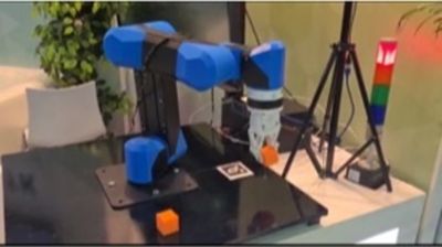 Учебная роботизированная ячейка на базе манипулятора AR-IRC-M5