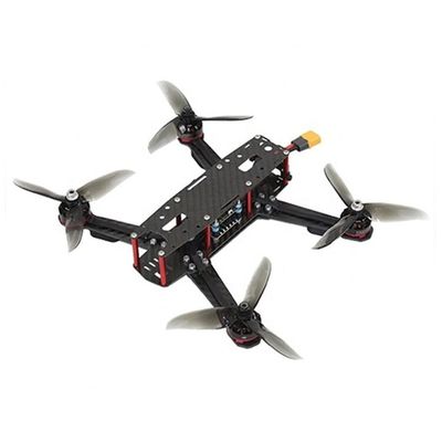 Гоночный квадрокоптер с рамой QAV250