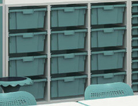 Шкаф для хранения Yucai (9 секций, 9 больших лотков)