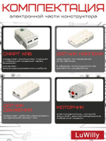 Базовый набор Wedo 2.0 - Развивающий конструктор для занятий робототехникой