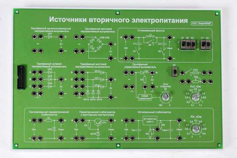 Модуль для комплекса «Практик»: «Источники вторичного электропитания»