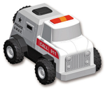 Магнитный конструктор Popular Playthings "Создай свою спасательную технику" (Стартовый набор)