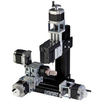 Конструктор модульных станков с ЧПУ UNIMAT CNC. 5 в 1 c 4-хосным контроллером