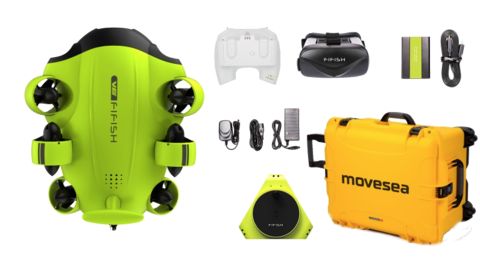 Подводный дрон Qysea Fifish V6 HDMI Pack + Чемодан