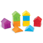 Развивающая игрушка "Домики для сортировки" (12 элементов) Learning Resources LER3370