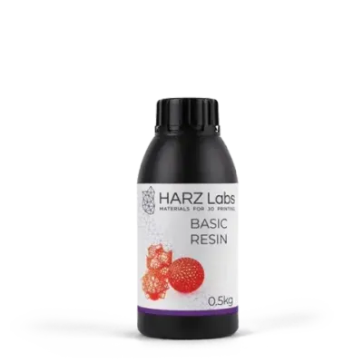 Фотополимерная смола HARZ Labs Basic, красный (500 гр)