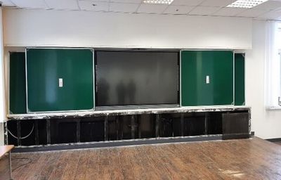 Рельсовая раздвижная доска Просигма Академическая (4 доски)