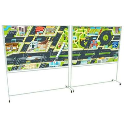 Двухсторонняя магнитно-маркерная доска 