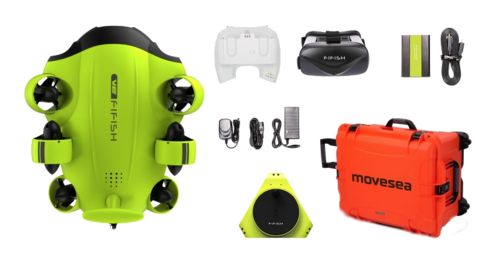 Подводный дрон Qysea Fifish V6 HDMI Pack + Чемодан