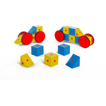 Конструктор Полидрон "Магнитные блоки 3D" (комплект на группу)