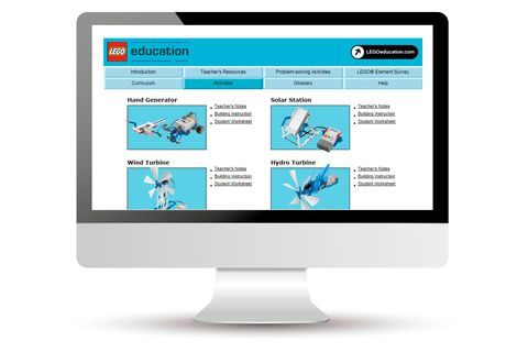 Комплект заданий Lego Education "Возобновляемые источники энергии" Электронное издание (2009694)