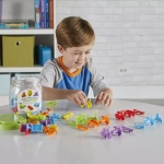 Развивающая игрушка "Фигурки Детский транспорт" (72 элемента) Learning Resources 94439