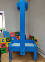 Интерактивная песочница Ronplay Sandbox Стандарт 2 в 1 (Мобильная) для 6 детей