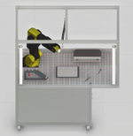 Учебная ячейка на базе промышленного робота Эйдос А7-900 (базовая комплектация)