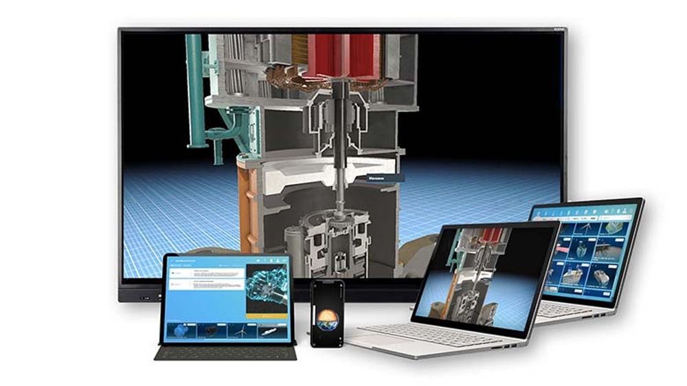 Интерактивное наглядное 3D пособие «Познание: Насосы»