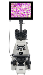 Микроскоп цифровой Levenhuk MED D45T LCD, тринокулярный