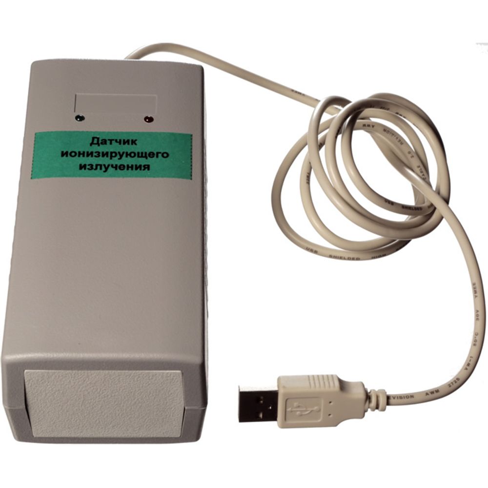 Цифровой USB-датчик ионизирующего излучения (диапазон 0...200мкР/час) L-Микро