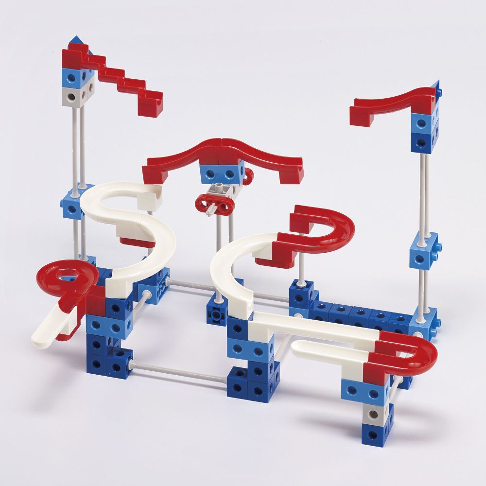 Конструктор &quot;Лабиринт с шариками Marble Run и соединяющимися кубиками&quot; EDX (102 детали)