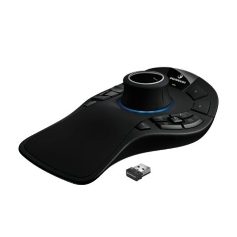 3D Манипулятор 3DConnexion 3DX-700049 SpaceMouse Pro Wireless, USB (для студентов, преподавателей и образовательных учреждений)