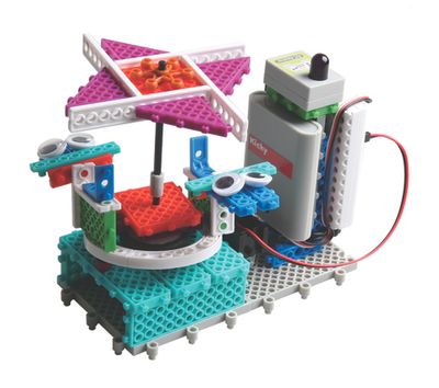 Электромеханический конструктор Huna My Robot Time 
