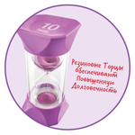 Развивающая игрушка "Песочные часы. 10 минут" (Гигантский таймер, фиолетовый) Learning Resources 93069