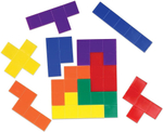 Развивающий игровой набор "Пентомино" Learning Resources LER0286-6 (72 элемента)