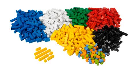 Строительные кирпичики Lego System 9384