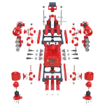 Вид в разобранном состоянии