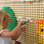 Разноцветные винты для STEM Стены (512 шт, 8 цветов) Masterkidz