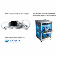 Комплект для класса виртуальной реальности Geckotouch VR08/4VW256