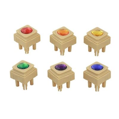 Набор сокровищ для STEM Стены (72 сокровища, 6 цветов) Masterkidz