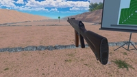 Набор «ПАК VR-тир (Старт)» Программное обеспечение виртуальный стрелковый тир и VR шлем PolyVR 6 Dof