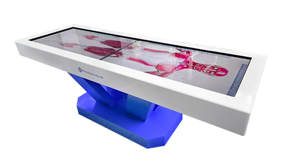 Интерактивный анатомический стол PL-Anatomy Tab Duo (полноростовой 50&#39;&#39; металл-пластик-МДФ)
